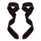 Sangles de tirage en cuir noires