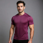 T-shirt de compression satin - Corefit - Vignette | La Force Française