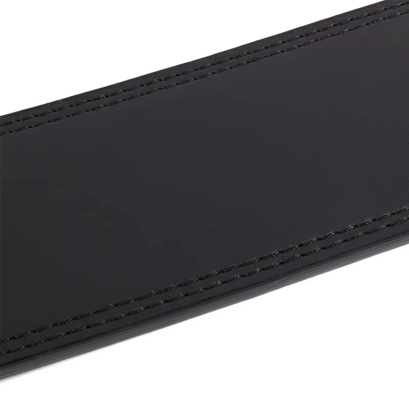 Ceinture La Force Française — détail couture quadruple