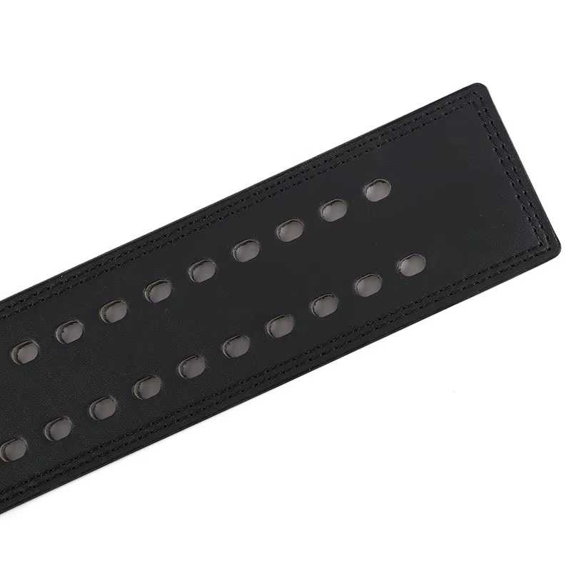 Ceinture La Force Française — ligne de perforations zoom