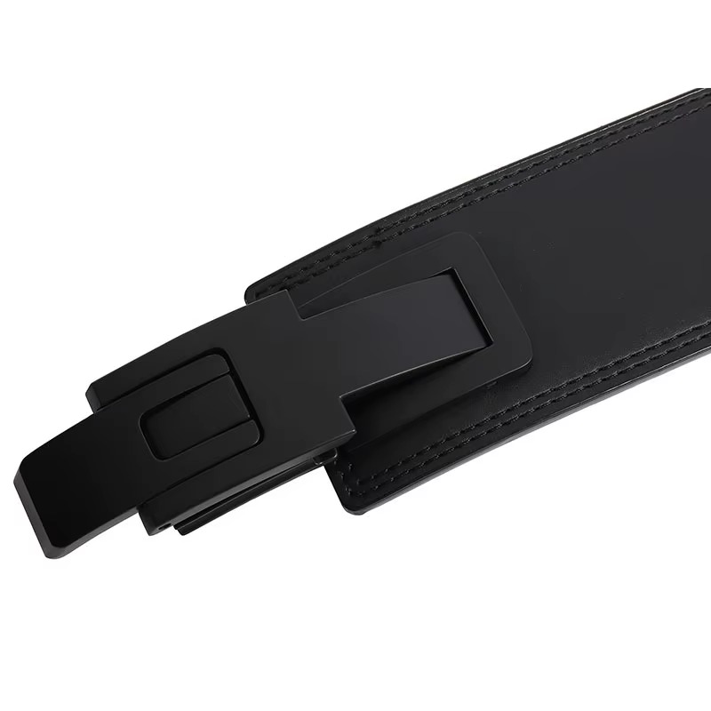 Levier en acier inoxydable en gros plan