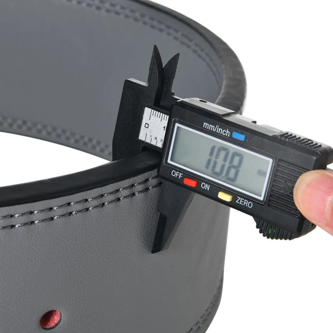 Mesure de l'épaisseur de la ceinture ChromaForce