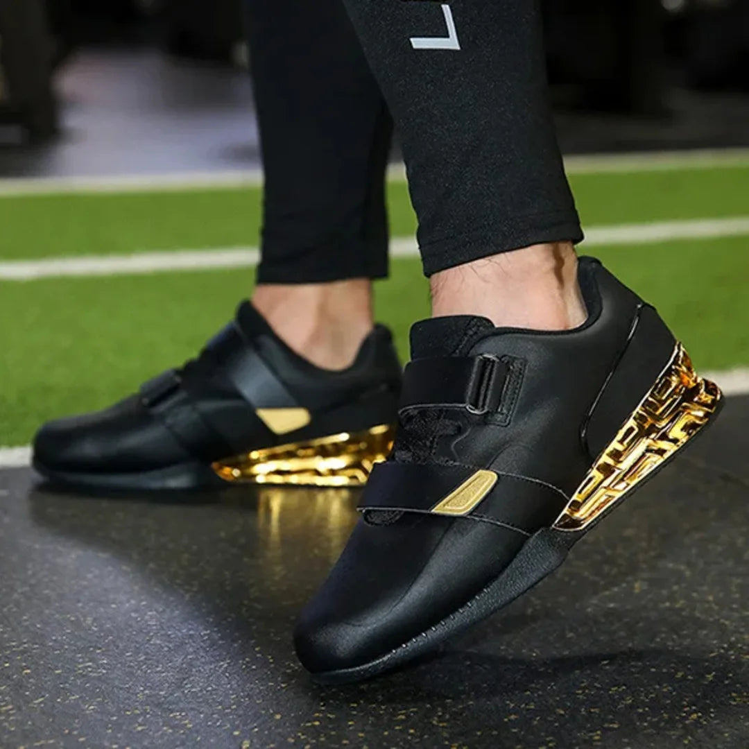 chaussures de musculation pour adeptes de musculation confirmés ou powerlifteurs, chaussures pour squat