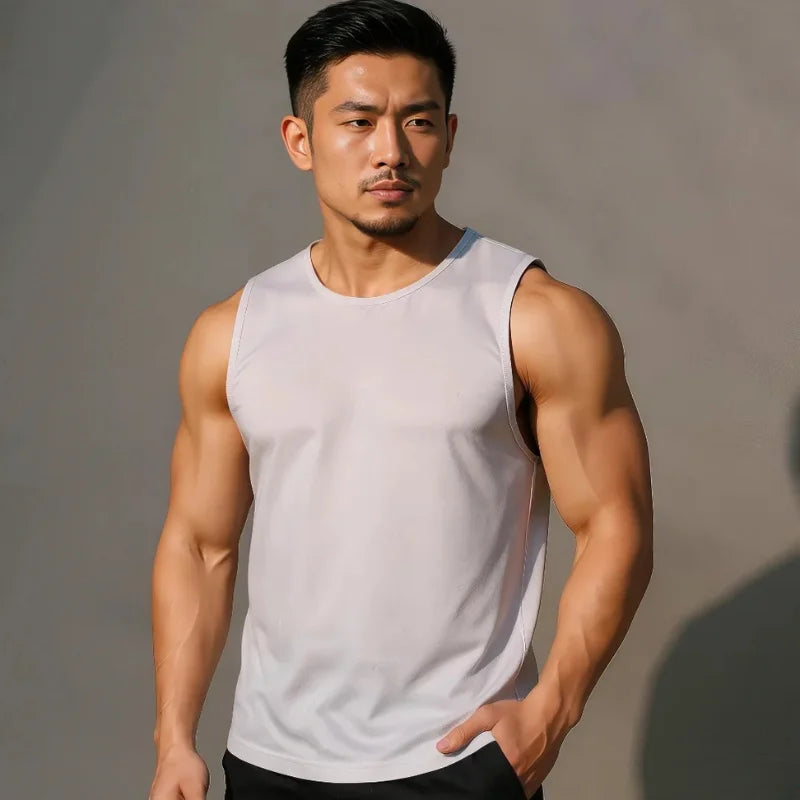 Débardeur de musculation EliteFit gris