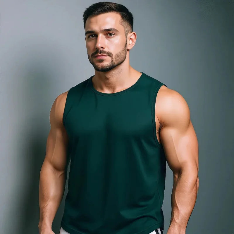 Débardeur de musculation EliteFit vert