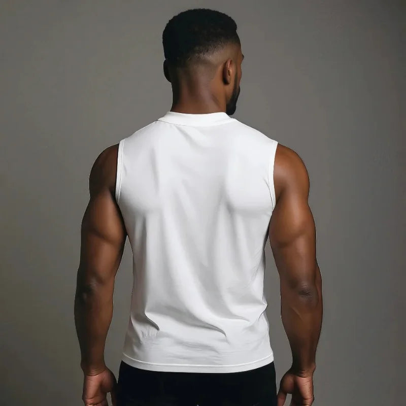 Débardeur de musculation StarterFit blanc