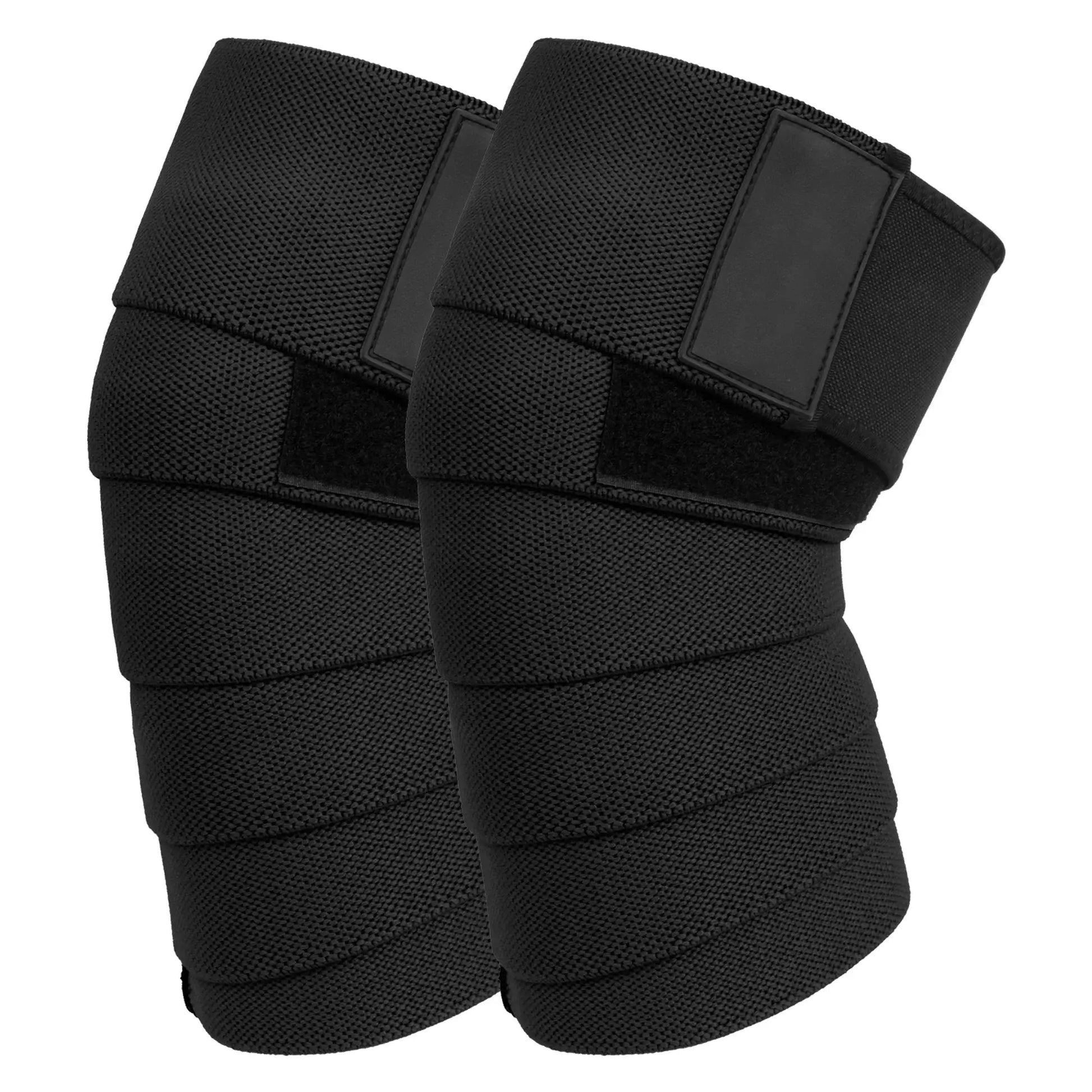 genouillères de musculation noires