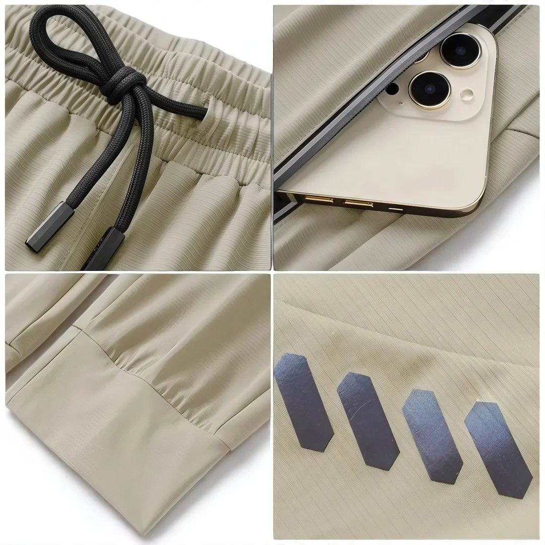 Pantalon de jogging homme beige