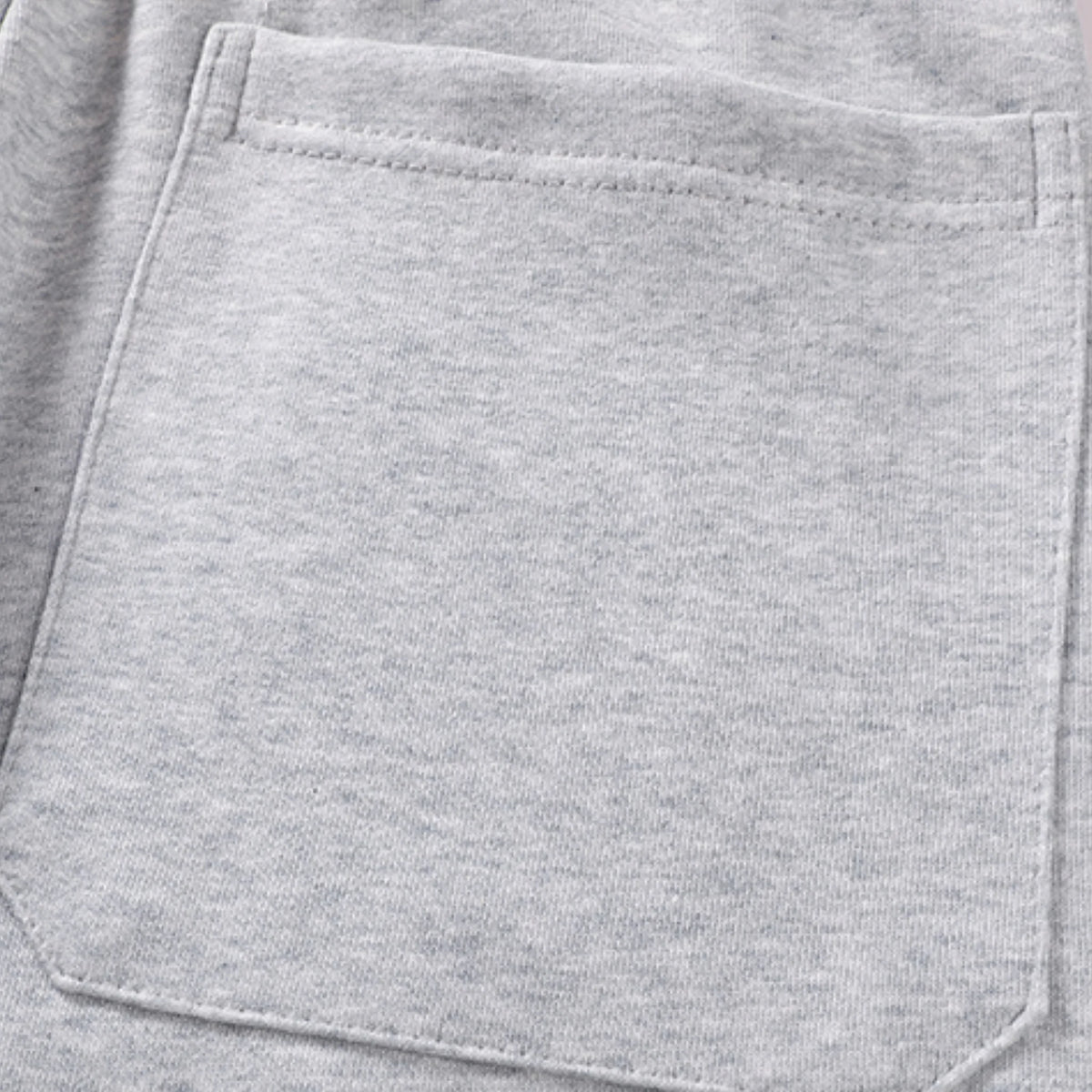 Pantalon de jogging homme avec pli gris