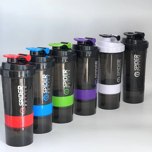 shakers à compartiments multifonctions avec système suite fuite 