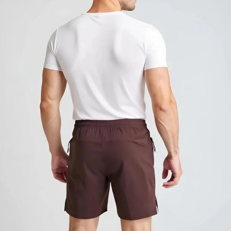 Short de sport EliteFit marron