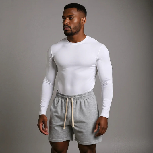 Short de sport Starterfit gris 