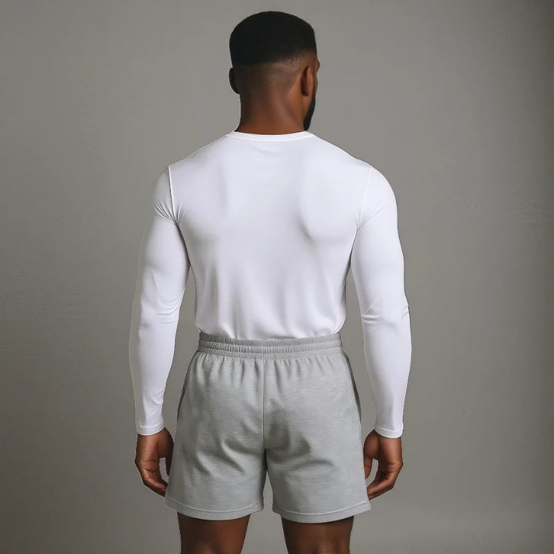 Short de sport Starterfit gris 