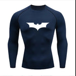 T-shirt compression manches longues - "Dark Knight" - Vignette | La Force Française