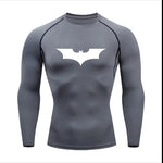T-shirt compression manches longues - "Dark Knight" - Vignette | La Force Française