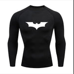 T-shirt compression manches longues - "Dark Knight" - Vignette | La Force Française