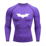 T-shirt compression manches longues - "Dark Knight" - Vignette | La Force Française