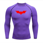 T-shirt compression manches longues - "Dark Knight" - Vignette | La Force Française
