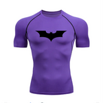 T-shirt compression Manches courtes - "Dark Knight" - Vignette | La Force Française