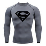 T-shirt compression manches longues - "Emblème d’Acier" - Vignette | La Force Française
