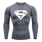 T-shirt compression manches longues - "Emblème d’Acier" - Vignette | La Force Française