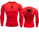 T-shirt de Compression manches longues - "Spider Instinct" - Vignette | La Force Française