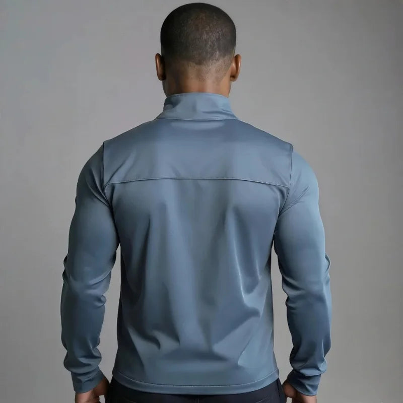 Veste de sport zippé grise